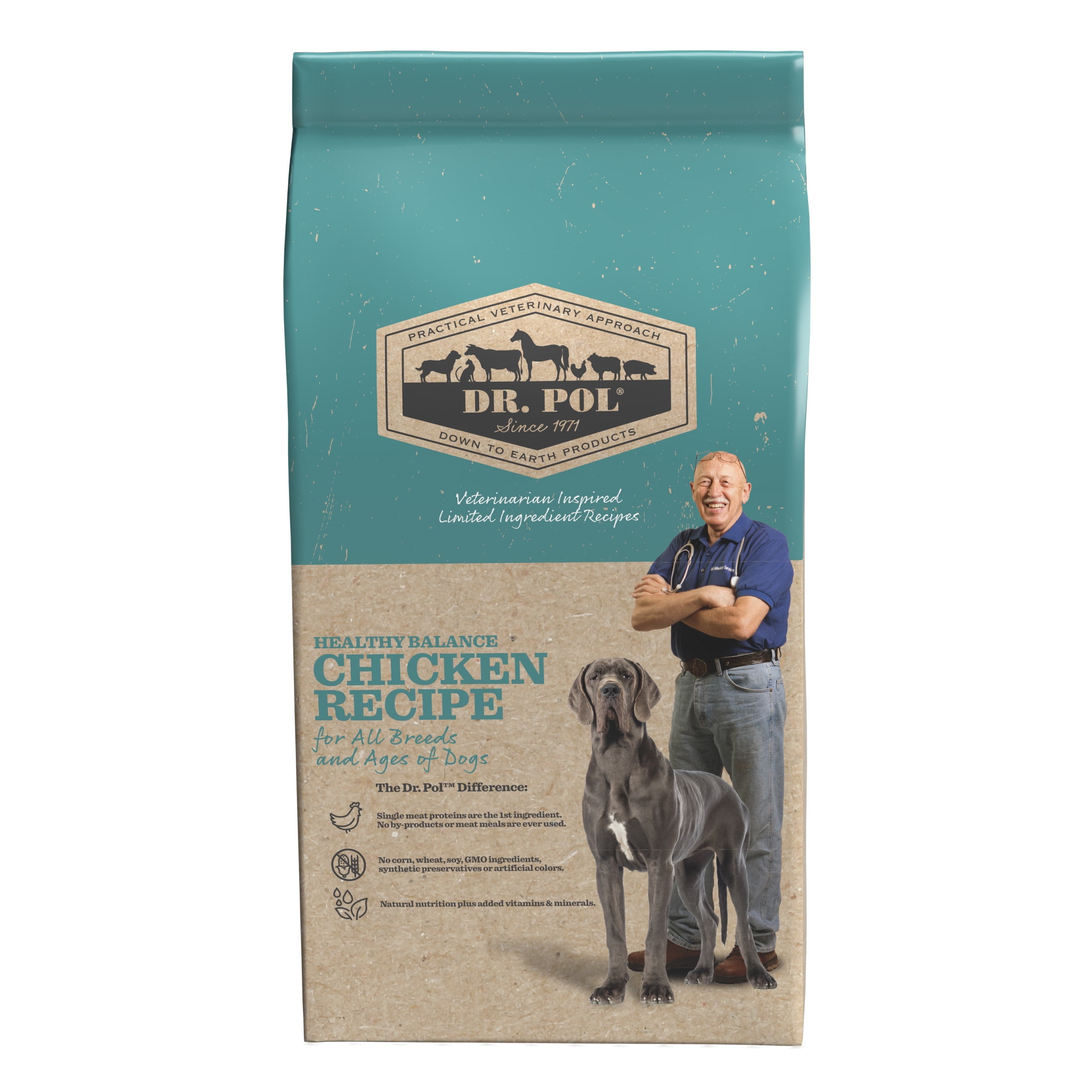Dr. Pol Healthy Balance Limited Ingredient Chicken Recipe Adult Dry Dog