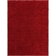 thumbnail image 1 of Unique Loom Everyday Shag Plush Area Rug 10' x 13' Rectangle in Cherry Red, 1 of 1
