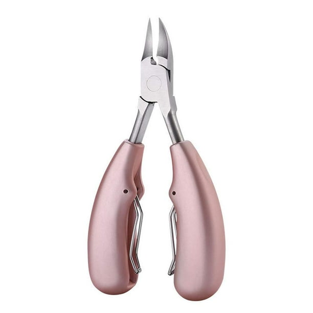 Cortaúñas para uñas encarnadas/gruesas Cuchillas afiladas de acero inoxidable de grado quirúrgico con manijas ergonómicas suaves para un fácil agarre La mejor herramienta para cortar uñas y pedicura Adepaton LRWJ695-2