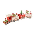 thumbnail image 2 of figatia Christmas Train Christmas Decoration Gift Tabletop Decor Mini Train Figurine for, 2 of 9