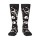 thumbnail image 1 of Fotbe Skeleton Calcetas Divertidas Estampadas para Hombre y Mujer, Calcetas de Algodón hasta la Rodilla para Caminar, Correr, Enfermería y Embarazo, 1 of 6