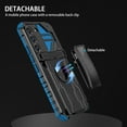 thumbnail image 6 of for Samsung Galaxy A53 5G Case - Heavy Duty Phone Holster with Belt Clip | with Kickstand | Shockproof, Dual Layer Protective | Drop Protection Hybrid Case for Samsung Galaxy A53 5G, Blue, 6 of 9