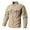 T Shirts for Men Khaki, variant on Cargo Shirts for Men with Pockets Button Down Collar Long Sleeve T Shirt Casual Solid Color Comfort Quick-Drying Lapel Outdoor Athletic Tops