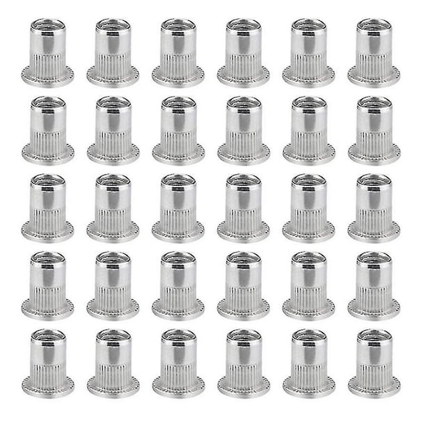 Tuercas Rivnuts Roscadas De Acero - Surtido De Tamaños M3 A M12, Cabeza Avellanada