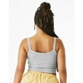 thumbnail image 3 of Bella & Canvas B04706583 Women Micro Rib Spaghetti Strap Tank Top, Athletic Heather - Small, 3 of 5