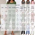 thumbnail image 3 of QIYAGBSA 2 Piece Sets for Women Round Neck Top and Capri Pants with Pockets Relaxed Fit Summer Casual Lounge Wear (Black 2XL), 3 of 6