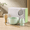 Green, variant on 5-Piece Ceramic Matcha Bowl and Whisk Kit with Traditional Chawan, Scoop, and Sifter for Matcha Ceremony, White