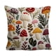 thumbnail image 2 of Bonita funda de cojín decorativa con bordado de doble cara de 45 cm | Suave y con pelusa corta para sofá, dormitorio, sala de estar, decoración del hogar, 2 of 6