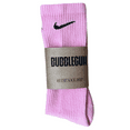 thumbnail image 4 of Pink Pack Nike Crew Socks Dri Fit, Adult Unisex Large, 3 - Pack, 4 of 10
