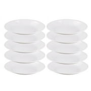 Correr Plate Plate Outer Diameter 12cm Hard to Break Lightweight Winter Frost White Mini Plate J405-N 10 Sheets Set CP-9641