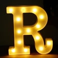 thumbnail image 2 of Alfabeto de plástico  Luz Decoración navideña con control Zulema Control remoto Light Up Letter, 2 of 8