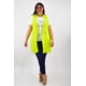 thumbnail image 5 of Chaleco de lino Roman Fashion /Tallas Extras, 2136 (Lima) verde lima 36, 5 of 7