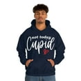 thumbnail image 5 of Not today Cupid Valentine's Unisex Heavy Blend™ Hooded Sweatshirt, 5 of 9