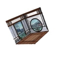thumbnail image 1 of kurtrusly 1/12 Scale Backdrop Scene Model Background Scene for Action Figures Dolls Chinese Room, 1 of 8
