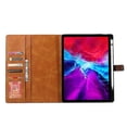 thumbnail image 4 of Funda de piel con tapa horizontal y doble pliegue con textura de becerro para iPad Pro 11 (2022/2021/2020), con marco para fotos, soporte, ranuras para tarjetas y billetera., 4 of 5