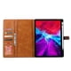 thumbnail image 4 of Funda de piel con tapa horizontal y doble pliegue con textura de becerro para iPad Pro 11 (2022/2021/2020), con marco para fotos, soporte, ranuras para tarjetas y billetera., 4 of 5