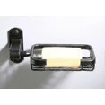 thumbnail image 3 of Aluminum Bathroom Accessories Black Towel Dryer Holder Wall Mounted Toilet Paper Holder Soap Basket, 3 of 4