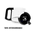 thumbnail image 4 of Jarra de Repuesto para Cafetera, 12 Tazas, 16.1 cm de Altura, Compatible con Modelos Oster BVSTRC12, BVSTDC12X, BVSTDCP12X, 4 of 6