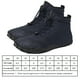thumbnail image 4 of Zapatos Cálidos Algodón Zapatos Senderismo Al Aire Libre Impermeables Felpa A Prueba Viento (45 Azul), 4 of 9