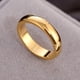 thumbnail image 4 of Anillo de banquete Sonducket de aleación para amantes estilo moderno Oro talla 7, 4 of 6