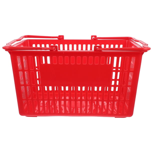 1pc Supermercado Canasta Cesta práctica Cesta de compras Verduras Cesta de almacenamiento
