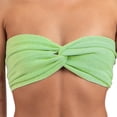 thumbnail image 3 of Biekopu Women Summer Fashion Tube Tops Solid Color Twist Knot Strapless Boat-Neck Wrap Chest Tank Tops, 3 of 6