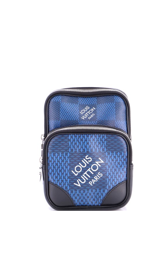 Pre-Owned Amazone Sling Bag Limited Edition Damier Graphite 3D By Rebag