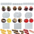 thumbnail image 4 of Milue Fondant Embossers Flower Cookie Cutters Biscuit Moulds 14 Different Style Choose, 4 of 21