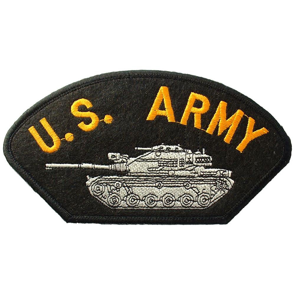 ARMY TANK IRON or SEW ON PATCH 