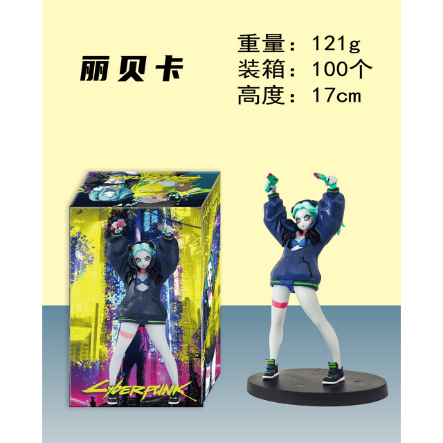 16CM Anime Game Cyberpunk: Edgerunners Rebecca Figure Standing Anime Model Toy Gift Lucy Collection David Martinez Aciton Figure