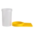 thumbnail image 1 of Bee Feeder, Plastic Bee Feeder Beehive Drinking Bowl Bee Keeping Equipment Beekeeping Tool, 1 of 8