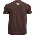 thumbnail image 3 of Vortex Optics Total Ascent Short Sleeve T-Shirt Brown Heather XL, 3 of 3