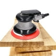 thumbnail image 3 of Air Sanders, Large Intake Stepless Speed Regulation Hook And  Fastener Pneumatic Sander  For Sheet Metal Polishing, 3 of 8