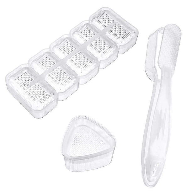 Kit de 3 moldes para hacer onigiri y bolas de arroz para sushi, ideal para el hogar, la oficina y restaurantes de sushi.