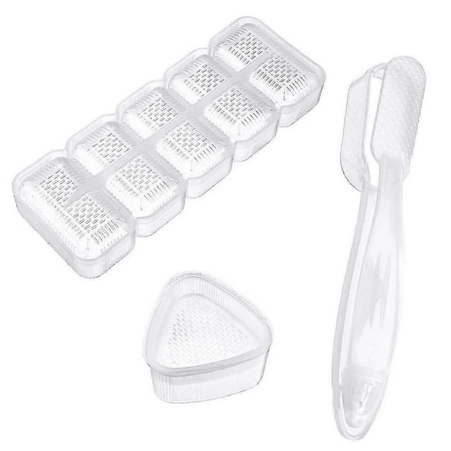 Kit de 3 moldes para hacer onigiri y bolas de arroz para sushi, ideal para el hogar, la oficina y restaurantes de sushi.