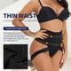 thumbnail image 4 of Eigraketly Fajas Control de barriga Levantador de glúteos Respetuoso con la piel Plegable Lavable Ligero Moldeador de cuerpo Fajas adelgazantes Deportes y aire libre L, 4 of 6