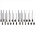 thumbnail image 1 of Juego de 24 Agujas Dispensadoras, Punta de Acero Inoxidable de 1,97 Pulgadas, con Luer, Calibre 8, 10, 12, 14, 16 y 18., 1 of 7