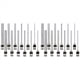 thumbnail image 1 of Juego de 24 Agujas Dispensadoras, Punta de Acero Inoxidable de 1,97 Pulgadas, con Luer, Calibre 8, 10, 12, 14, 16 y 18., 1 of 7