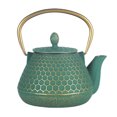 thumbnail image 1 of Cast iron teapot & warmer cast 1L tea strainer tea pot, 1 of 5