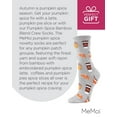 thumbnail image 7 of MeMoi Pumpkin Spice Latte Bamboo Blend Crew Socks - Mens - Male, 7 of 7