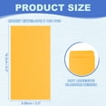 thumbnail image 2 of Uxcell Money Envelope, 100 Pcs 6.5" x 3.5" Cash Holder for Checks Coins, Deep Yellow, 2 of 6