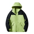 thumbnail image 2 of jsaierl Winter Coats Women Plus Size Outdoor Hiking Windbreaker Fall Warm Full Zip Jacket With Hood Fleece Ski Coats Winter Snow Outerwear, 2 of 5