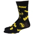 thumbnail image 2 of Batman Histoire des Logos Chaussettes Crew, 2 of 7