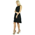 thumbnail image 3 of Bimba Women Shift Dress Above Knee Bohemian Clothing Party Dress, 3 of 6