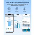 thumbnail image 4 of Smart Water Bottle with Reminder & Tracker, Double Wall Vacuum Insulated Stainless Steel, 32 oz, Mocha, 4 of 7