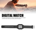 thumbnail image 3 of Reloj De Pulsera Digital, Reloj Digital Retroiluminado Con Pantalla LED Para Deportes, 3 of 7