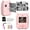 pink, variant on Portable Instant Print Camera with Photo Paper & Colored Pencils, Mini HD CMOS Camera for Travel, Parties, Instant Photo Printing, Easy Shooting No Setup