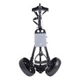 thumbnail image 3 of Folding Golf Pull Cart 2 Wheel Lightweight with Foot Brake and Scorecard Folding, 3 of 8