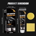 thumbnail image 6 of Car Scratch Remover Wax, 2026 Scratch Remover for Vehicles, Car Scratch Repair Paste for Deep Scratches, Universal Car Scratch Removal Wax with Wipe and Sponge (2sets), 6 of 8