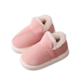 thumbnail image 3 of Rabbit Fuzzy Slippers Women's Indoor House Shoes With Memory Foam Plush And Cute Slippers Women Pink 41, 3 of 7